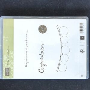 Happy Congratulations Stampin Up stamp set